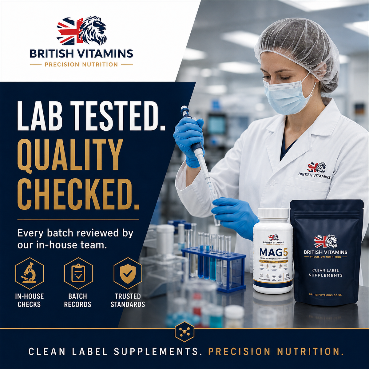 Magnesium Lysinate Glycinate Chelate – 140mg Elemental Magnesium