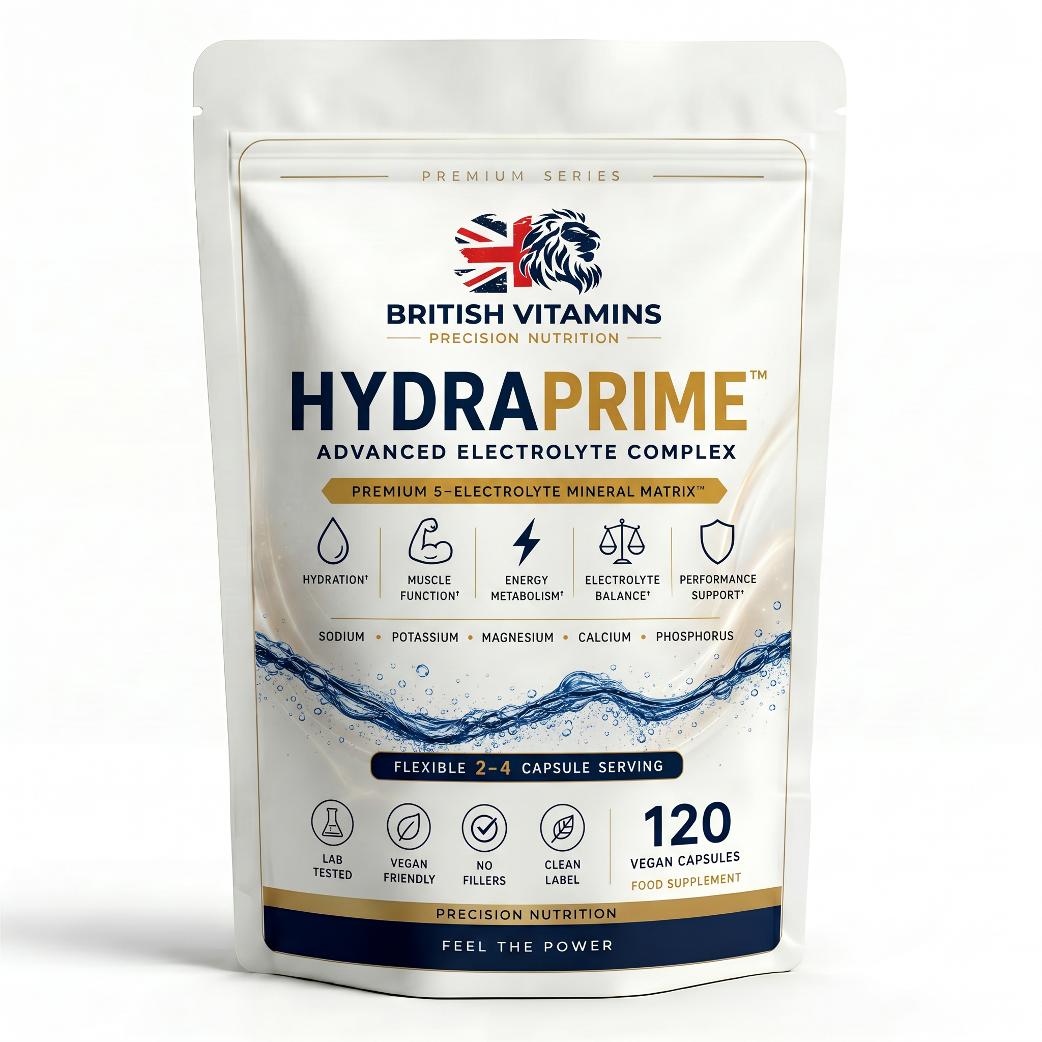 HydraPrime – Electrolyte Balance Capsules-Food Supplement
