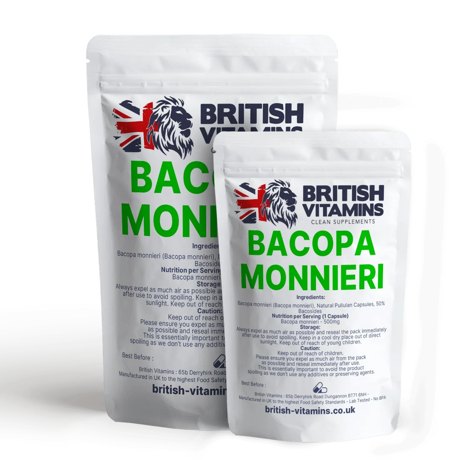 Bacopa Monnieri Capsule Extract Health & Beauty:Vitamins & Lifestyle Supplements:Vitamins & Minerals British Vitamins