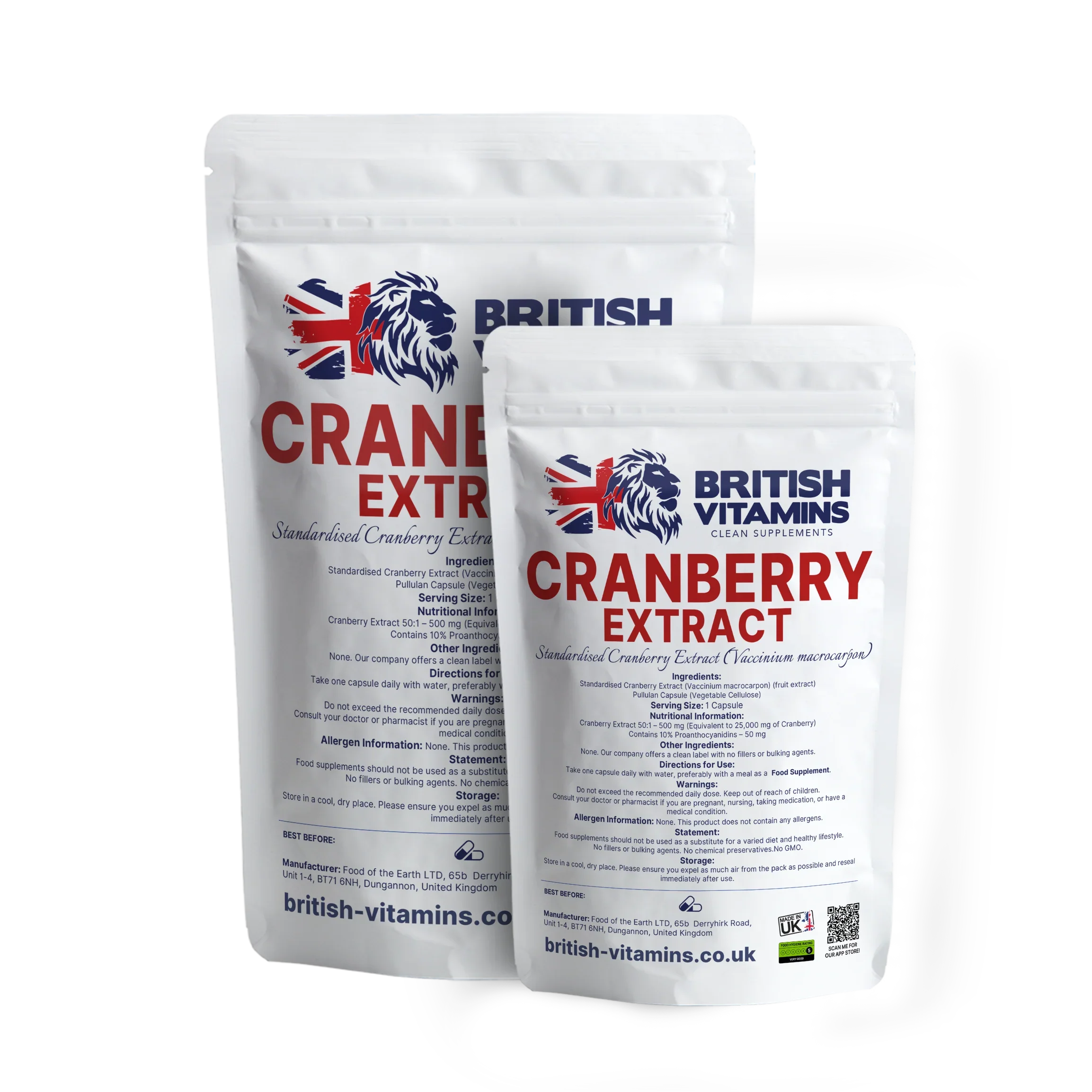 Cranberry Extract Health & Beauty:Vitamins & Lifestyle Supplements:Vitamins & Minerals British Vitamins