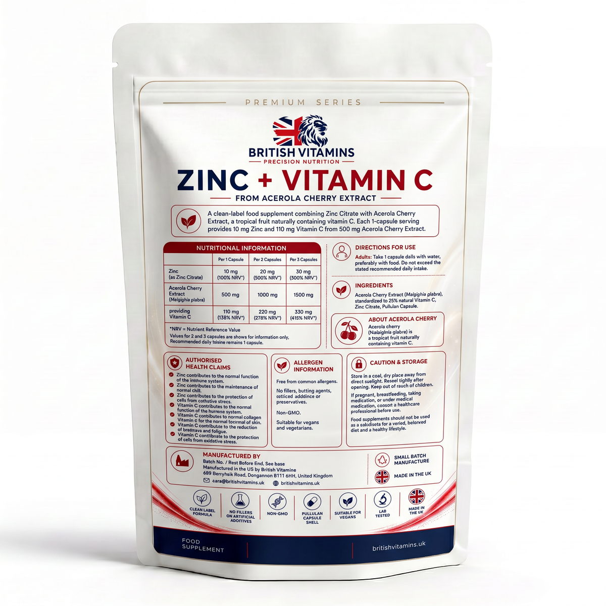 Zinc with Natural Vitamin C
