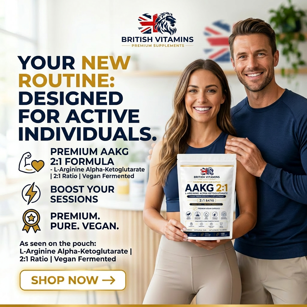 AAKG 2:1 Vegan Fermented Pullulan Capsules – 120 Capsules
