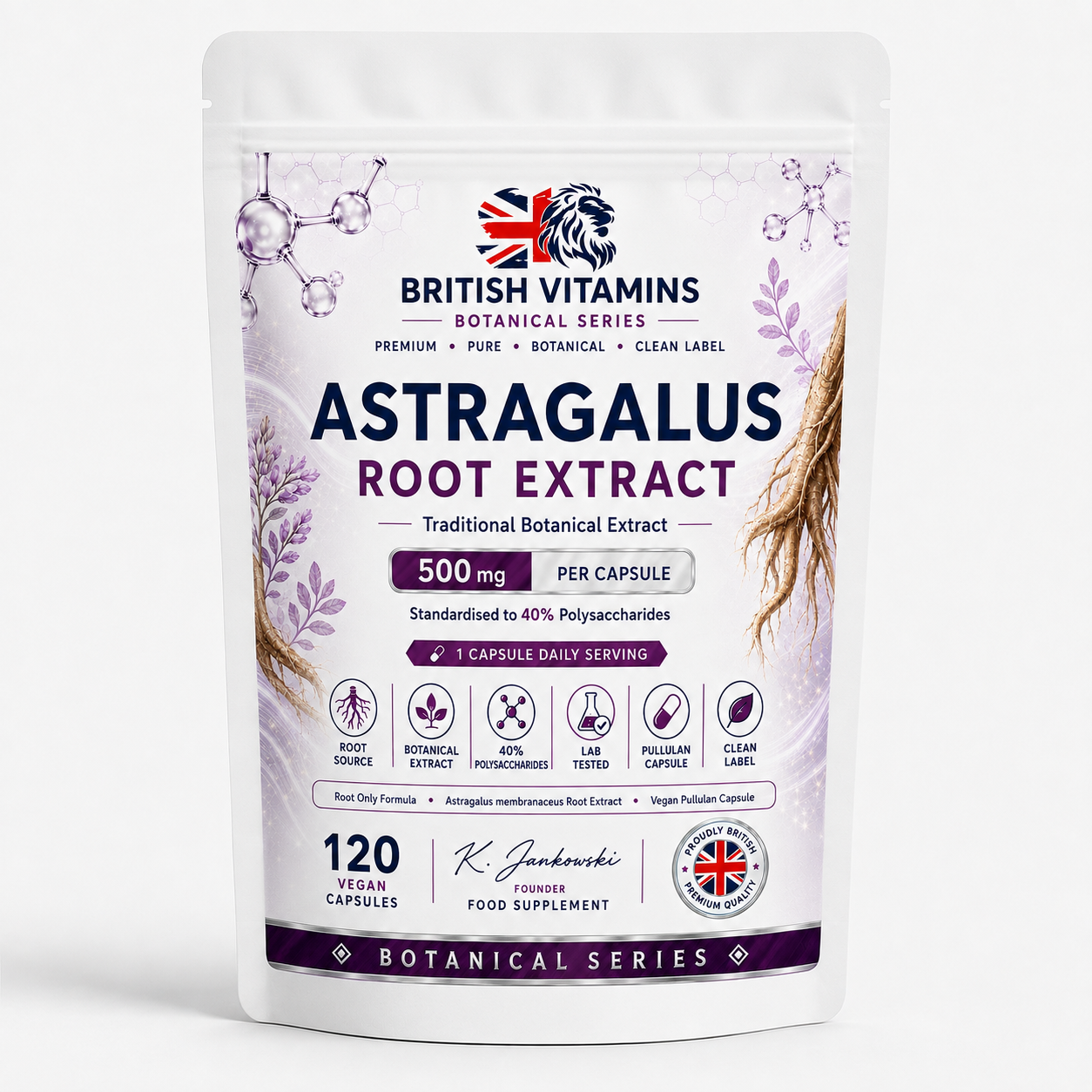 Astragalus Root extract capsules