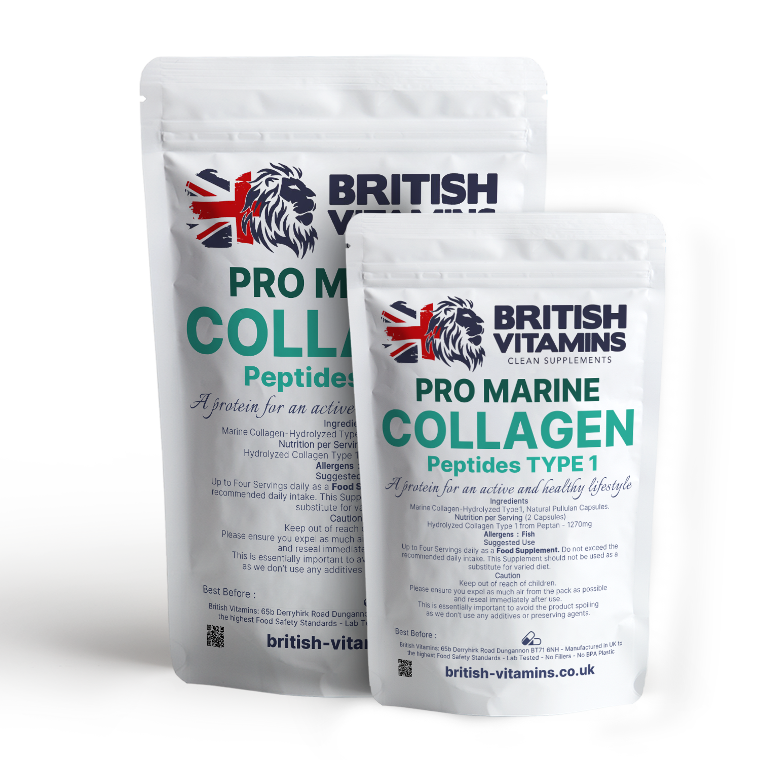 Collagen Type 1 Marine No Fillers DA2000