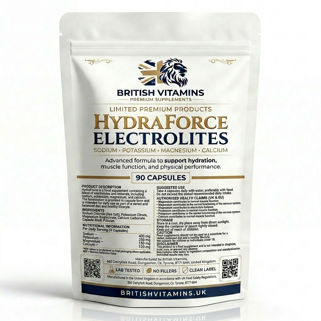 HydraForce – Electrolyte Balance Capsules-Food Supplement