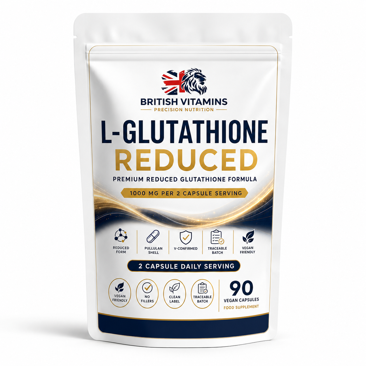L-Glutathione Premium Reduced 500mg Capsules