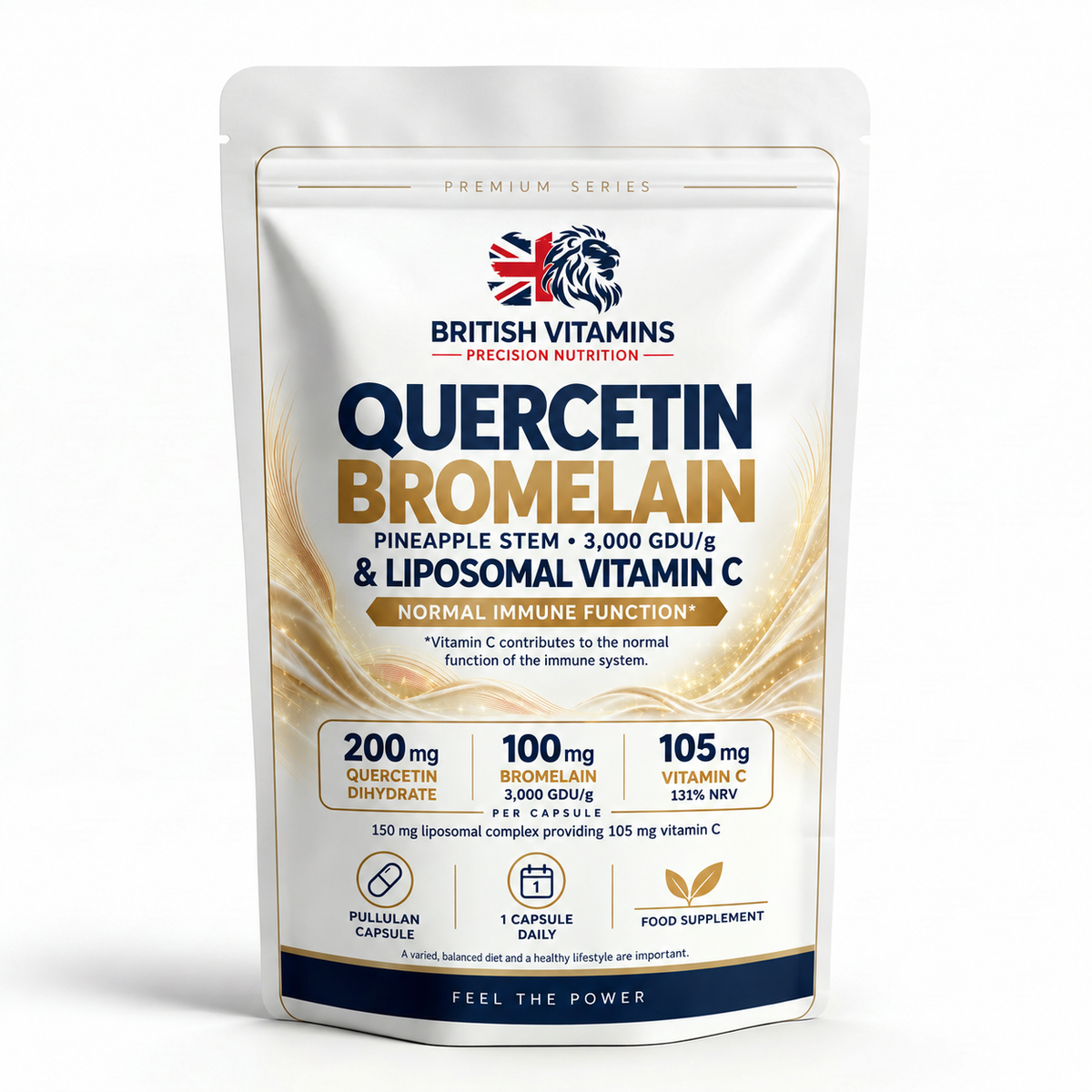 Quercetin with Bromelain & Liposomal Vitamin C