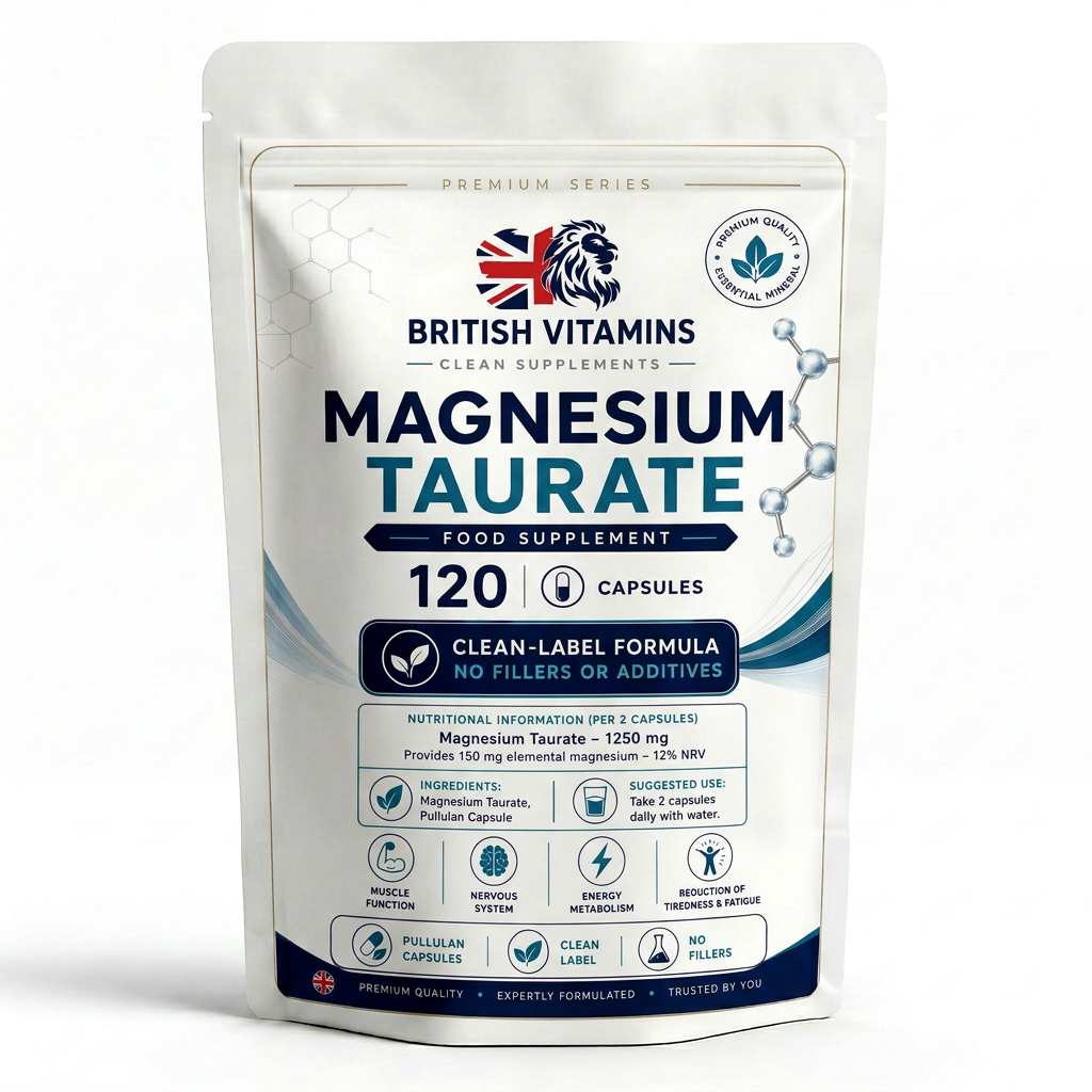 Magnesium Taurate Capsules No Fillers