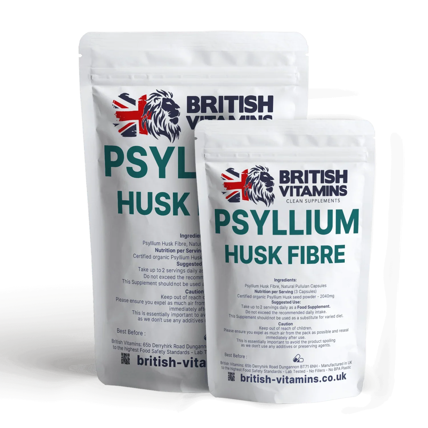 Psyllium Husk Fibre 680 mg Health & Beauty:Vitamins & Lifestyle Supplements:Vitamins & Minerals British Vitamins